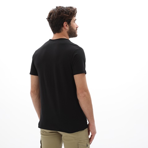 BATTERY-Ανδρικό t-shirt BATTERY 21231160 μαύρο