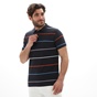 DORS-Ανδρική polo μπλούζα DORS 1132008.C01 μπλε