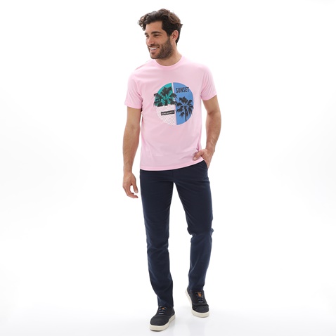 DORS-Ανδρικό formal παντελόνι DORS 2028002.C02 μπλε