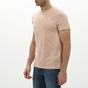 EXPLORER-Ανδρικό t-shirt EXPLORER 2221102020 ροζ