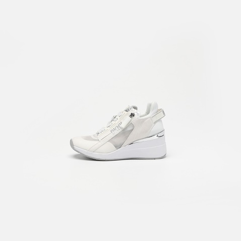 DKNY-Γυναικεία sneakers wedges DKNY K1291951 PALI CLASSIC λευκά