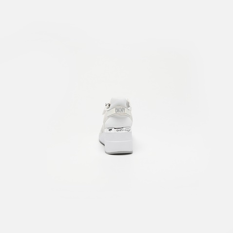 DKNY-Γυναικεία sneakers wedges DKNY K1291951 PALI CLASSIC λευκά