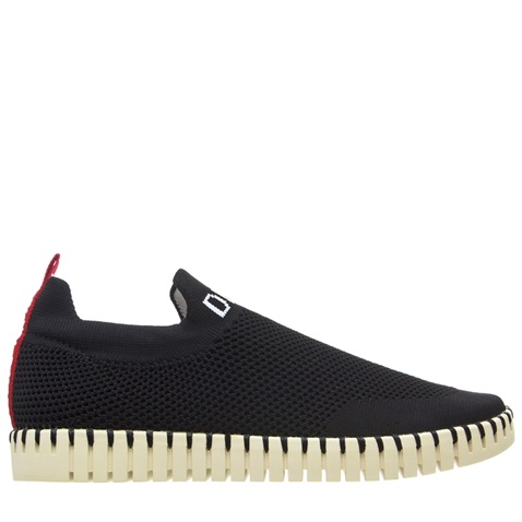 DKNY-Γυναικεία slip on sneakers DKNY K4988237 DUTCH μαύρα
