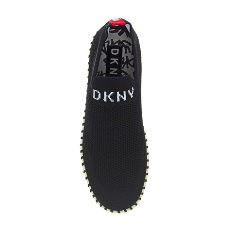 DKNY-Γυναικεία slip on sneakers DKNY K4988237 DUTCH μαύρα