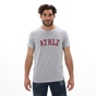VAN HIPSTER-Ανδρικό t-shirt VAN HIPSTER 72121 γκρι