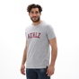 VAN HIPSTER-Ανδρικό t-shirt VAN HIPSTER 72121 γκρι