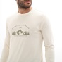 VAN HIPSTER-Ανδρική μακρυμάνικη μπλούζα VAN HIPSTER 72146 εκρού