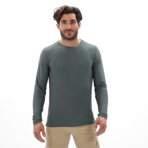 VAN HIPSTER-Ανδρική μακρυμάνικη μπλούζα VAN HIPSTER 72174 μπλε