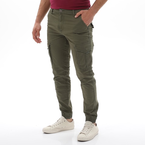 VAN HIPSTER-Ανδρικό cargo παντελόνι VAN HIPSTER 72110 χακί