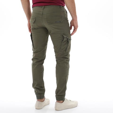 VAN HIPSTER-Ανδρικό cargo παντελόνι VAN HIPSTER 72110 χακί