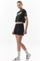 BODY ACTION-Γυναικείο cropped t-shirt BODY ACTION 051325-01 μαύρο