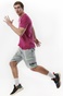 BODY ACTION-Ανδρική αθλητική βερμούδα BODY ACTION 033324-01 γκρι