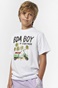 BODY ACTION-Παιδικό t-shirt BODY ACTION 054301-01 λευκό