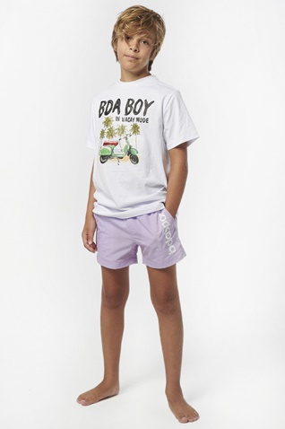 BODY ACTION-Παιδικό t-shirt BODY ACTION 054301-01 λευκό
