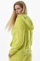 BODY ACTION-Γυναικεία πετσετέ ζακέτα BODY ACTION 071317-01 κίτρινη lime