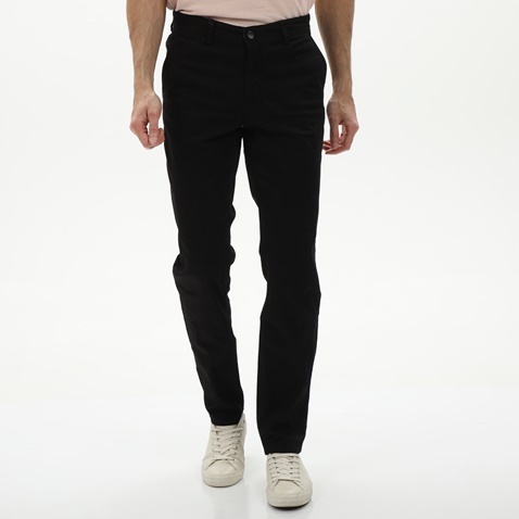 VAN HIPSTER-Ανδρικό chino παντελόνι VAN HIPSTER 72039 μαύρο