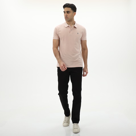 VAN HIPSTER-Ανδρικό chino παντελόνι VAN HIPSTER 72039 μαύρο