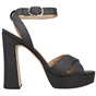SAM EDELMAN-Γυναικεία ψηλά πέδιλα SAM EDELMAN I6267L1001 KAYNA μαύρα