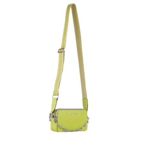 MICHAEL KORS-Γυναικεία τσάντα χιαστί MICHAEL KORS 32S3SJ6C1L κίτρινη