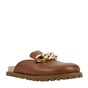 MICHAEL KORS-Γυναικεία slides MICHAEL KORS 40S2SCFP1L SCARLETT καφέ