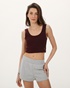 SUGARFREE-Γυναικείο top SUGARFREE 23818270 καφέ
