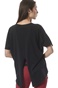 BODY ACTION-Γυναικείο t-shirt BODY ACTION 051424-01 μαύρο