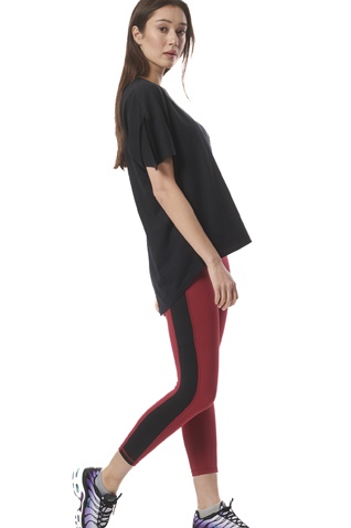 BODY ACTION-Γυναικείο t-shirt BODY ACTION 051424-01 μαύρο