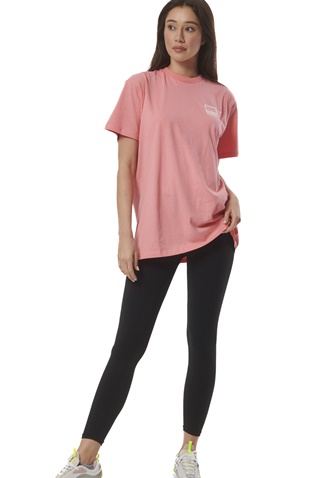 BODY ACTION-Γυναικείο t-shirt BODY ACTION 051425-01 ροζ