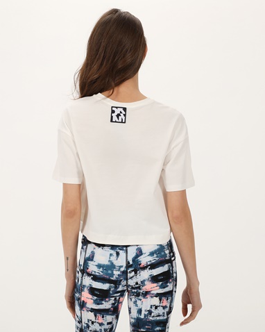 DKNY JEANS-Γυναικείο t-shirt DKNY D2A4A088 λευκό