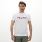 VAN HIPSTER-Ανδρικό t-shirt VAN HIPSTER 72122 λευκό