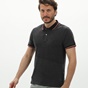 VAN HIPSTER-Ανδρική polo μπλούζα VAN HIPSTER 72253 μαύρη