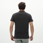VAN HIPSTER-Ανδρική polo μπλούζα VAN HIPSTER 72253 μαύρη