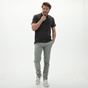 VAN HIPSTER-Ανδρική polo μπλούζα VAN HIPSTER 72253 μαύρη