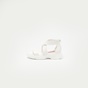 LOVEBERRY-Γυναικεία πέδιλα flatforms LOVEBERRY JB ZITA 09 λευκά