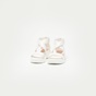 LOVEBERRY-Γυναικεία πέδιλα flatforms LOVEBERRY JB ZITA 09 λευκά