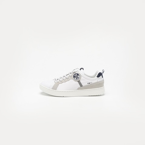NORTH SAILS-Ανδρικά sneakers  NORTH SAILS  WG FENDER TW-01 BASE λευκό μπλε γκρι