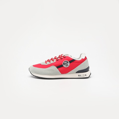 NORTH SAILS-Ανδρικά sneakers NORTH SAILS WG HORIZON RH-01 JET κόκκινο μαύρο γκρι 