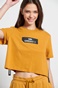 BODYTALK-Γυναικείο cropped t-shirt BODYTALK 1231-902728 πορτοκαλί