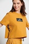 BODYTALK-Γυναικείο cropped t-shirt BODYTALK 1231-902728 πορτοκαλί