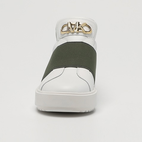 MICHAEL KORS-Γυναικεία slip on sneakers MICHAEL KORS 43F3EMFP1L λευκό πράσινο