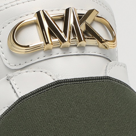 MICHAEL KORS-Γυναικεία slip on sneakers MICHAEL KORS 43F3EMFP1L λευκό πράσινο