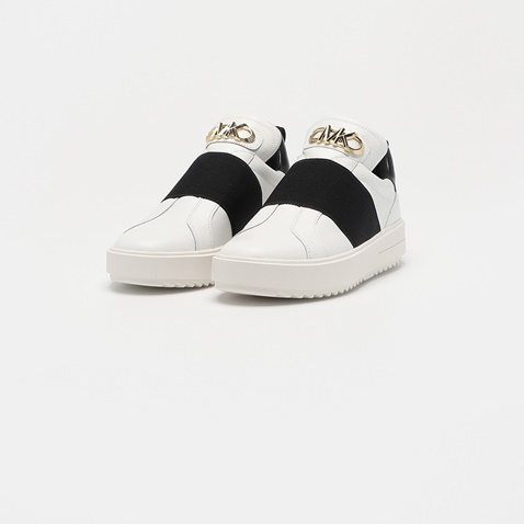 MICHAEL KORS-Γυναικεία slip on sneakers MICHAEL KORS 43F3EMFP1L EMMETT λευκά