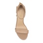 MICHAEL KORS-Γυναικεία πέδιλα MICHAEL KORS 40F3HAHS1E HAMILTON μπεζ