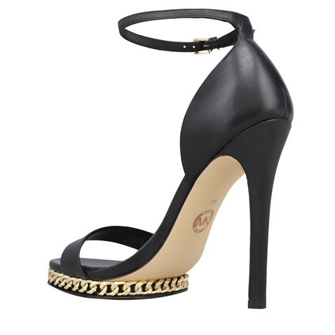 MICHAEL KORS-Γυναικεία πέδιλα MICHAEL KORS 40F3JOHS2L JORDYN μαύρα