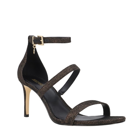 MICHAEL KORS-Γυναικεία πέδιλα MICHAEL KORS 40F3KOMS1D KODA μπρονζέ