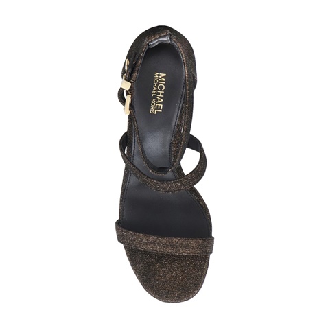 MICHAEL KORS-Γυναικεία πέδιλα MICHAEL KORS 40F3KOMS1D KODA μπρονζέ