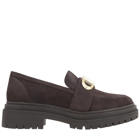 MICHAEL KORS-Γυναικεία loafers MICHAEL KORS 40F3PKFP1S PARKER καφέ