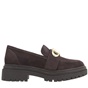 MICHAEL KORS-Γυναικεία loafers MICHAEL KORS 40F3PKFP1S PARKER καφέ