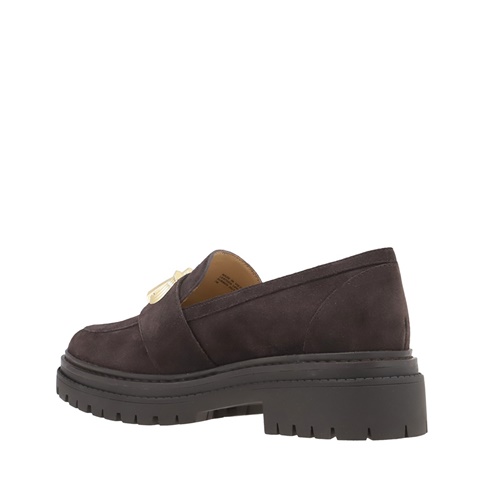 MICHAEL KORS-Γυναικεία loafers MICHAEL KORS 40F3PKFP1S PARKER καφέ