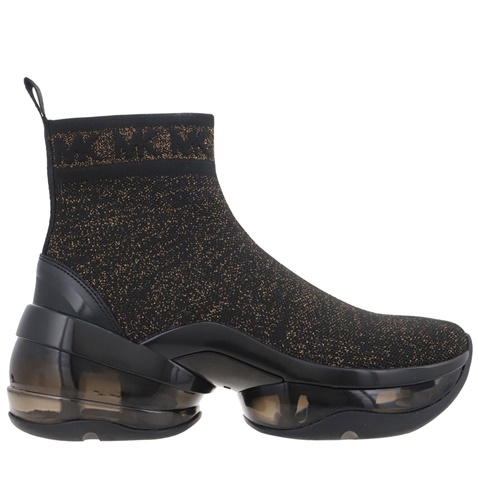MICHAEL KORS-Γυναικεία slip on sneakers MICHAEL KORS 43F3OLFE5D OLYMPIA μαύρα